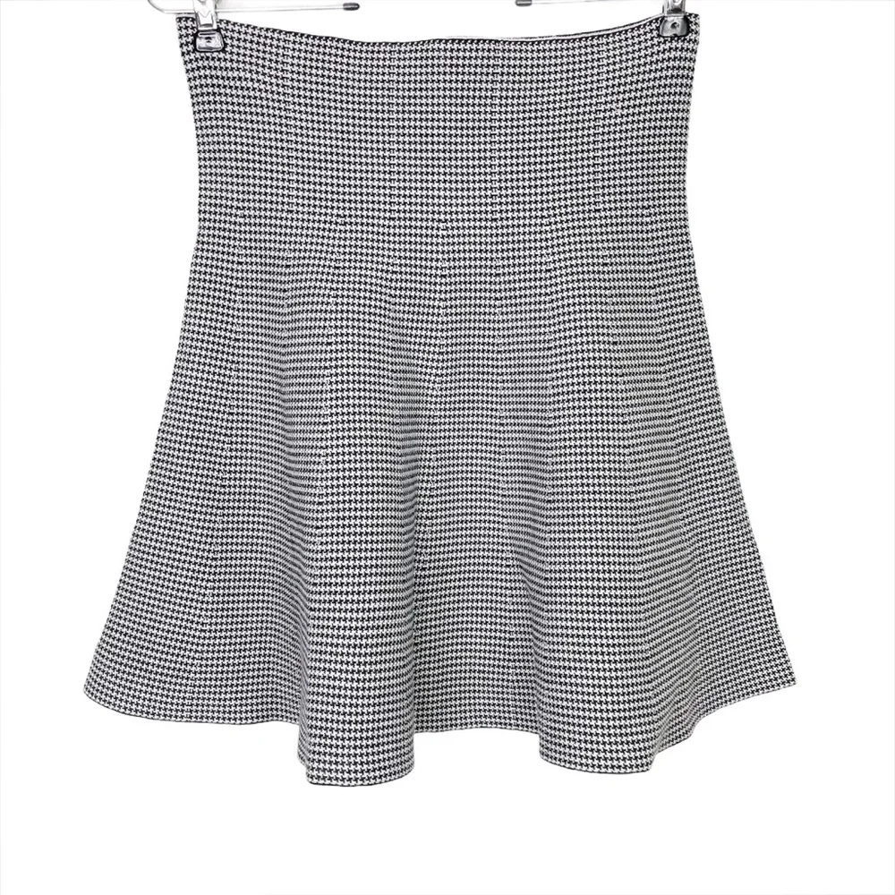 Stitch Fix l Papermoon Houndstooth Print Skirt, L